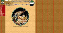 Desktop Screenshot of alimentosdeextremadura.com